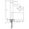 Alfi Brand AB1023-BN Tall Brushed Nickel Sgl Lever Bathroom Faucet AB1023-BN - alternate 4